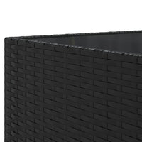 Thumbnail for 7-tlg. Garten-Lounge-Set mit Kissen Schwarz Poly Rattan