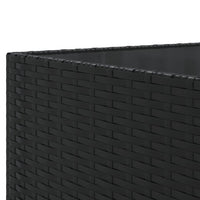 Thumbnail for 9-tlg. Garten-Lounge-Set mit Kissen Schwarz Poly Rattan