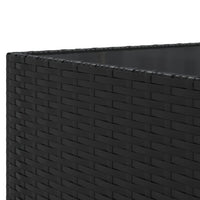 Thumbnail for 10-tlg. Garten-Sofagarnitur mit Kissen Schwarz Poly Rattan