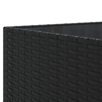Thumbnail for 11-tlg. Garten-Sofagarnitur mit Kissen Schwarz Poly Rattan