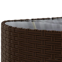 Thumbnail for 6-tlg. Garten-Sofagarnitur mit Kissen Braun Poly Rattan