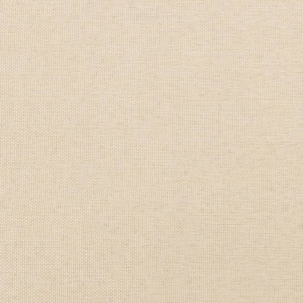 Taschenfederkernmatratze für Kinder Creme 80x160 cm Stoff
