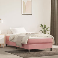 Thumbnail for Taschenfederkernmatratze Rosa 100x210x20 cm Samt