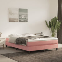 Thumbnail for Taschenfederkernmatratze Rosa 140x210x20 cm Samt