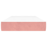 Thumbnail for Taschenfederkernmatratze Rosa 80x220x20 cm Samt