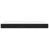 Thumbnail for Taschenfederkernmatratze Schwarz 90x220x20 cm Samt