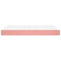 Thumbnail for Taschenfederkernmatratze Rosa 120x220x20 cm Samt