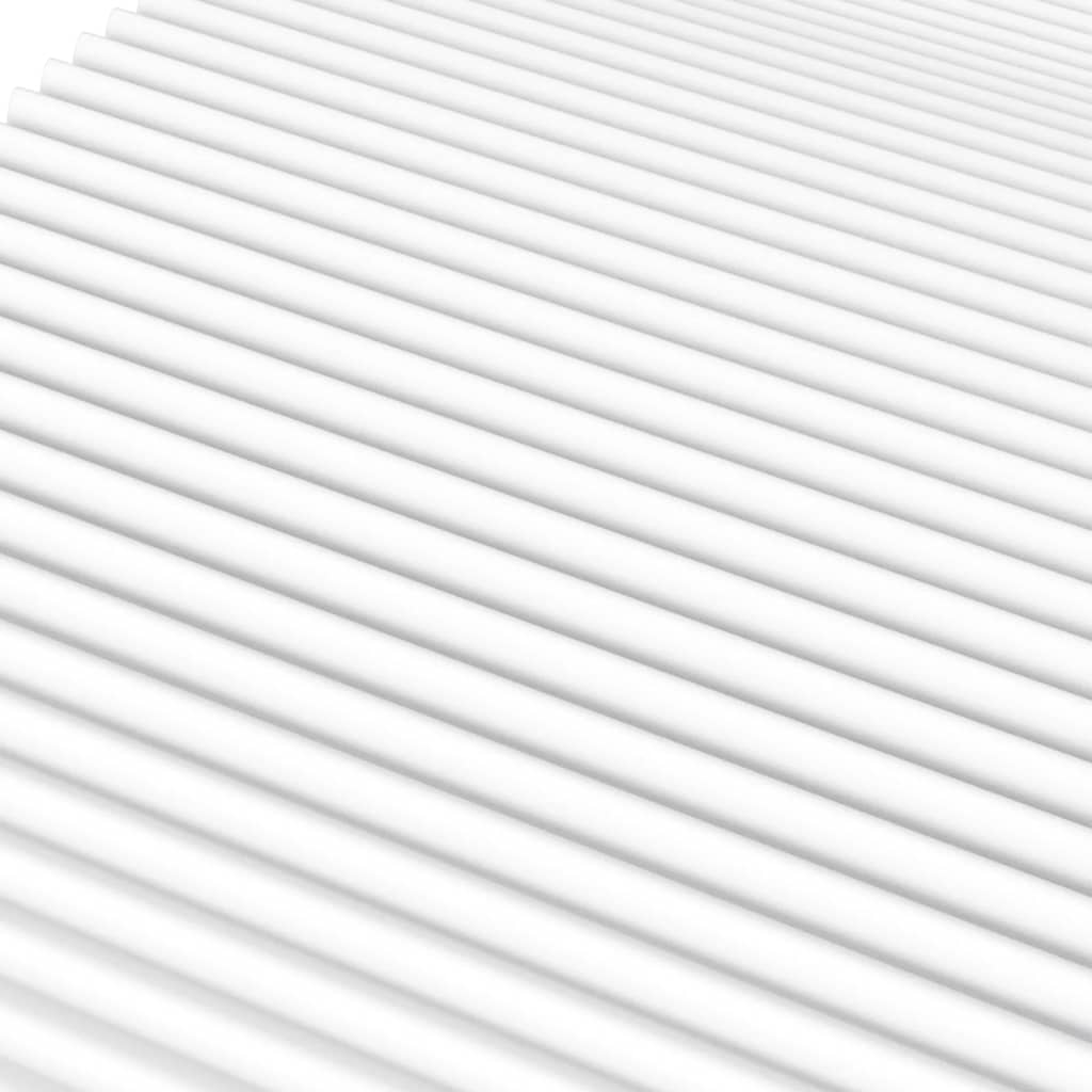 Schaumstoffmatratze Weiß 160x220 cm Härtegrad H2 H3