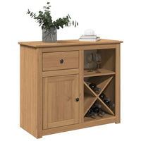 Thumbnail for Sideboard mit Schubladen Panama 93x40x80 cm Massivholz Kiefer