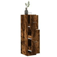 Thumbnail for Apothekerschrank Räuchereiche 30x41x118 cm Holzwerkstoff