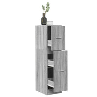 Thumbnail for Apothekerschrank Grau Sonoma 30x41x118 cm Holzwerkstoff