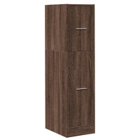 Thumbnail for Apothekerschrank Braun Eichen-Optik 30x41x118 cm Holzwerkstoff
