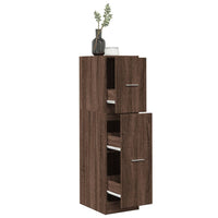 Thumbnail for Apothekerschrank Braun Eichen-Optik 30x41x118 cm Holzwerkstoff