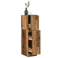 Thumbnail for Apothekerschrank Altholz-Optik 30x41x118 cm Holzwerkstoff