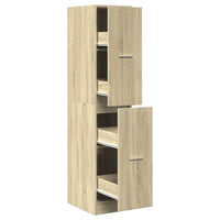 Thumbnail for Apothekerschrank Sonoma-Eiche 30x41x144,5 cm Holzwerkstoff