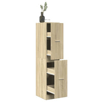 Thumbnail for Apothekerschrank Sonoma-Eiche 30x41x144,5 cm Holzwerkstoff