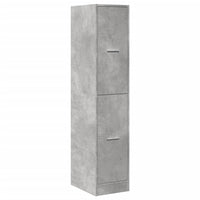 Thumbnail for Apothekerschrank Betongrau 30x41x144,5 cm Holzwerkstoff