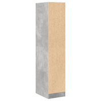 Thumbnail for Apothekerschrank Betongrau 30x41x144,5 cm Holzwerkstoff