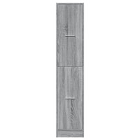 Thumbnail for Apothekerschrank Grau Sonoma 30x41x144,5 cm Holzwerkstoff
