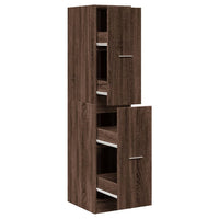 Thumbnail for Apothekerschrank Eichen-Optik 30x41x144,5 cm Holzwerkstoff