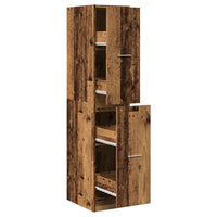 Thumbnail for Apothekerschrank Altholz-Optik 30x41x144,5 cm Holzwerkstoff