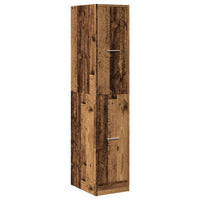 Thumbnail for Apothekerschrank Altholz-Optik 30x41x144,5 cm Holzwerkstoff