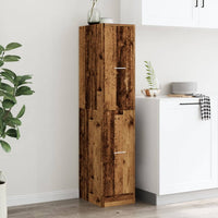 Thumbnail for Apothekerschrank Altholz-Optik 30x41x144,5 cm Holzwerkstoff