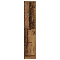 Thumbnail for Apothekerschrank Altholz-Optik 30x41x144,5 cm Holzwerkstoff