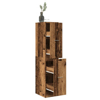 Thumbnail for Apothekerschrank Altholz-Optik 30x41x144,5 cm Holzwerkstoff