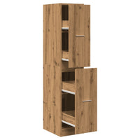 Thumbnail for Apothekerschrank Artisan-Eiche 30x41x144,5 cm Holzwerkstoff