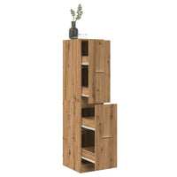 Thumbnail for Apothekerschrank Artisan-Eiche 30x41x144,5 cm Holzwerkstoff
