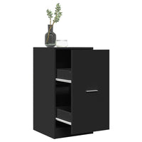 Thumbnail for Apothekerschrank Schwarz 40x41x77,5 cm Holzwerkstoff