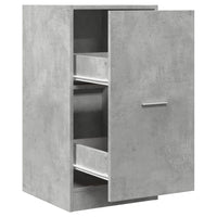Thumbnail for Apothekerschrank Betongrau 40x41x77,5 cm Holzwerkstoff