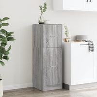 Thumbnail for Apothekerschrank Grau Sonoma 40x41x118 cm Holzwerkstoff