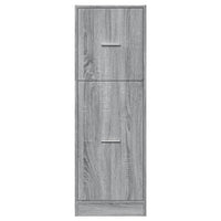 Thumbnail for Apothekerschrank Grau Sonoma 40x41x118 cm Holzwerkstoff