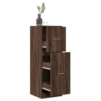 Thumbnail for Apothekerschrank Eichen-Optik 40x41x118 cm Holzwerkstoff