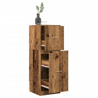 Thumbnail for Apothekerschrank Altholz-Optik 40x41x118 cm Holzwerkstoff