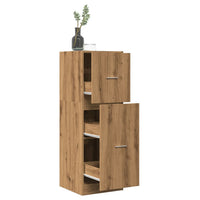 Thumbnail for Apothekerschrank Artisan-Eiche 40x41x118 cm Holzwerkstoff