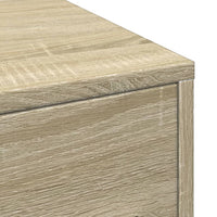 Thumbnail for Badschrank Schmal mit Rollen Sonoma-Eiche Holzwerkstoff
