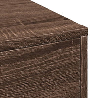 Thumbnail for Badschrank Schmal mit Rollen Eichen-Optik Holzwerkstoff