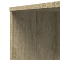 Thumbnail for Badschrank Schmal mit Rollen Sonoma-Eiche Holzwerkstoff