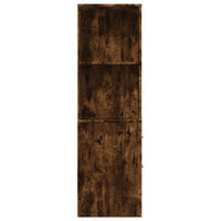 Thumbnail for Badschrank Schmal mit Rollen Räuchereiche Holzwerkstoff