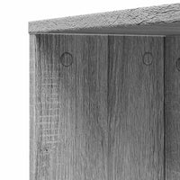 Thumbnail for Badschrank Schmal mit Rollen Grau Sonoma Holzwerkstoff