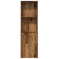 Thumbnail for Badschrank Schmal mit Rollen Altholz-Optik Holzwerkstoff