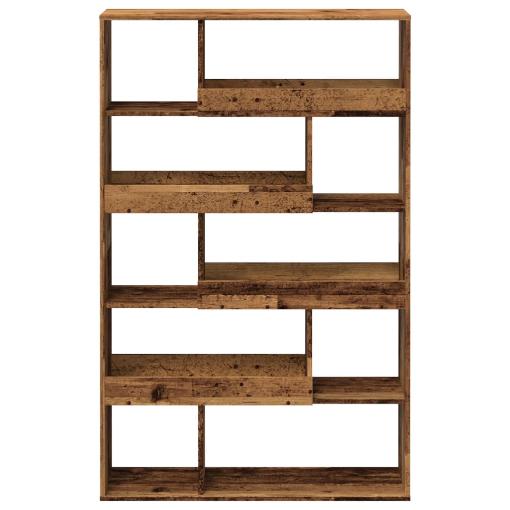 Bücherregal Altholz-Optik 100x33x156,5 cm Holzwerkstoff