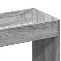 Thumbnail for Highboard Grau Sonoma 92x33x180 cm Holzwerkstoff