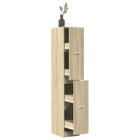 Thumbnail for Apothekerschrank Sonoma-Eiche 30x41x174,5 cm Holzwerkstoff