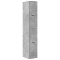 Thumbnail for Apothekerschrank Betongrau 30x41x174,5 cm Holzwerkstoff