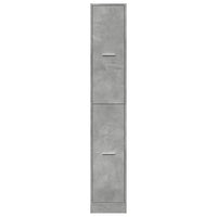 Thumbnail for Apothekerschrank Betongrau 30x41x174,5 cm Holzwerkstoff