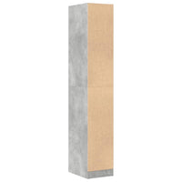 Thumbnail for Apothekerschrank Betongrau 30x41x174,5 cm Holzwerkstoff